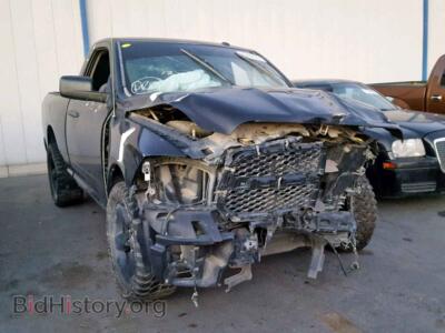 2015 RAM 1500 ST, black — VIN 3C6JR6AT1FG543746, Copart