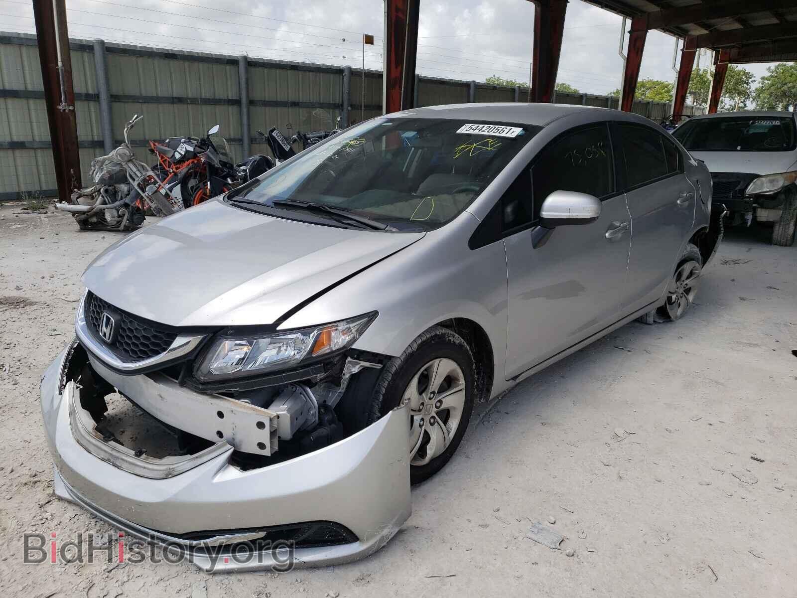 2015 HONDA CIVIC - VIN: 19XFB2F5XFE113411 - Фото 2