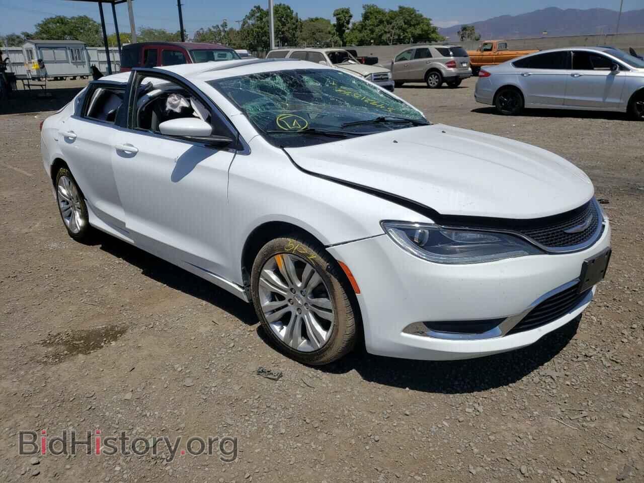 Фотография 1C3CCCAB6GN133899 - CHRYSLER 200 2016
