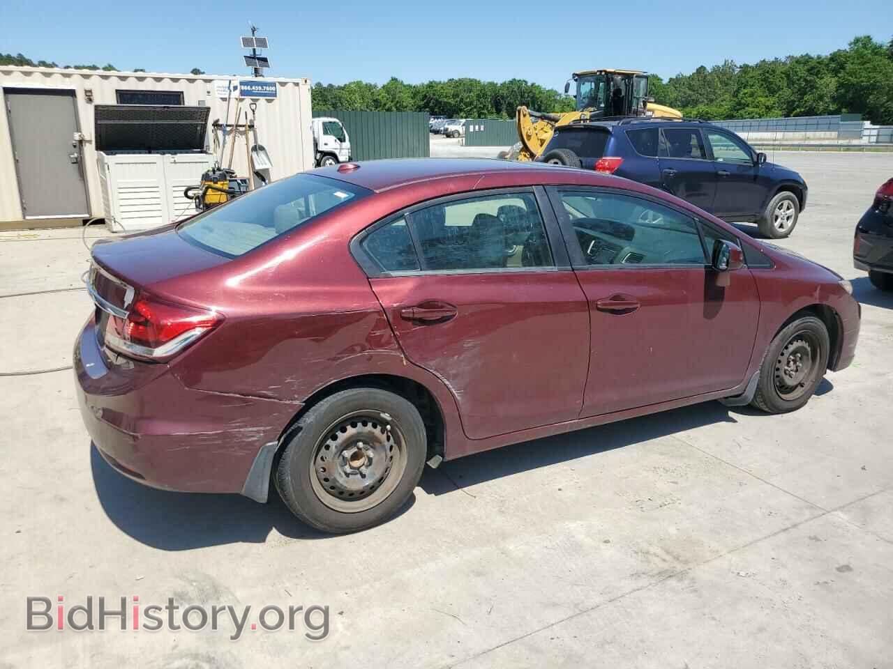 2013 HONDA CIVIC - VIN: 2HGFB2F92DH516224 - Фото 3