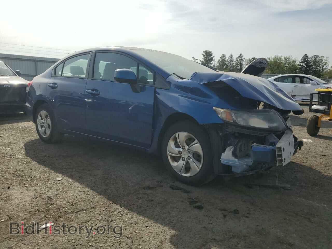 2013 HONDA CIVIC - VIN: 19XFB2F51DE232364 - Фото 4