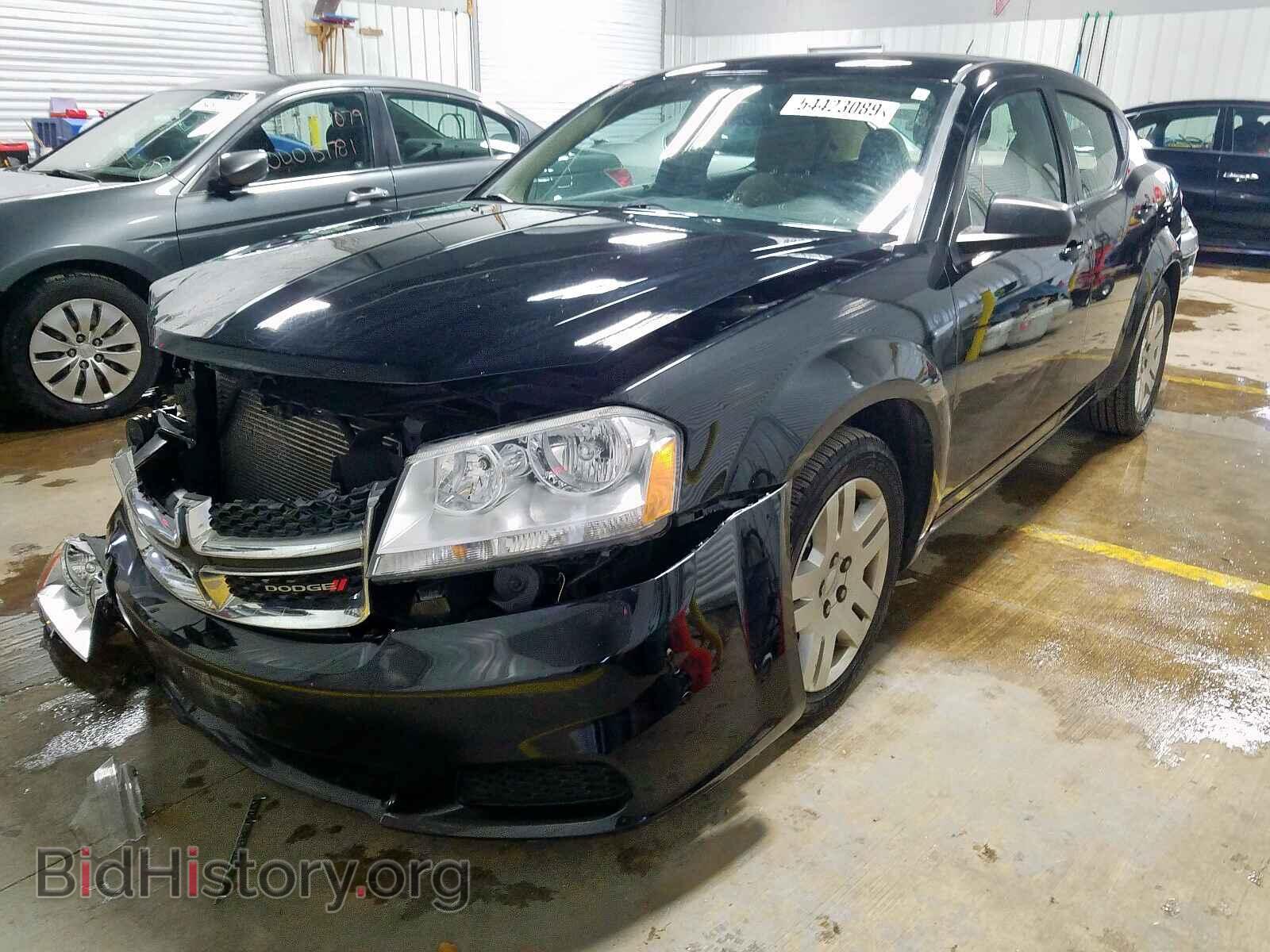 2013 DODGE AVENGER - VIN: 1C3CDZAB8DN638256 - Фото 2