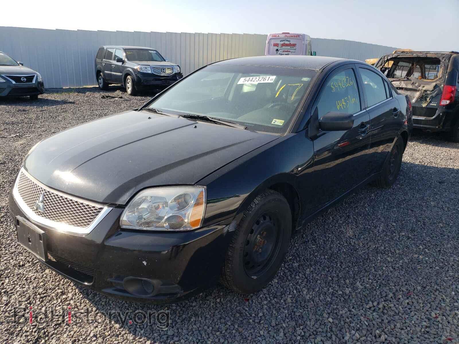 2012 MITSUBISHI GALANT - VIN: 4A32B3FF0CE025436 - Фото 2