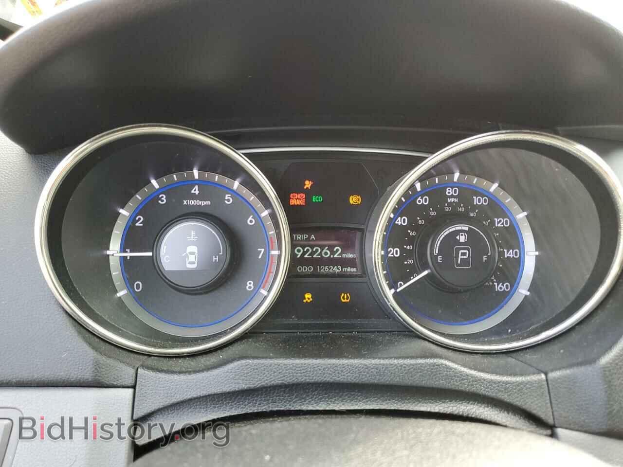 2012 HYUNDAI SONATA - VIN: 5NPEC4AB8CH423016 - Фото 9