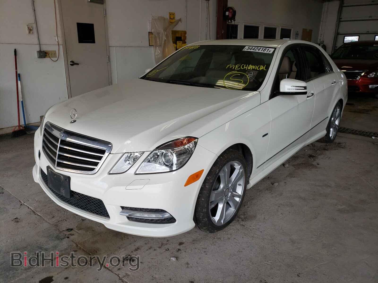2012 MERCEDES-BENZ E-CLASS - VIN: WDDHF8JB1CA633806 - Фото 2