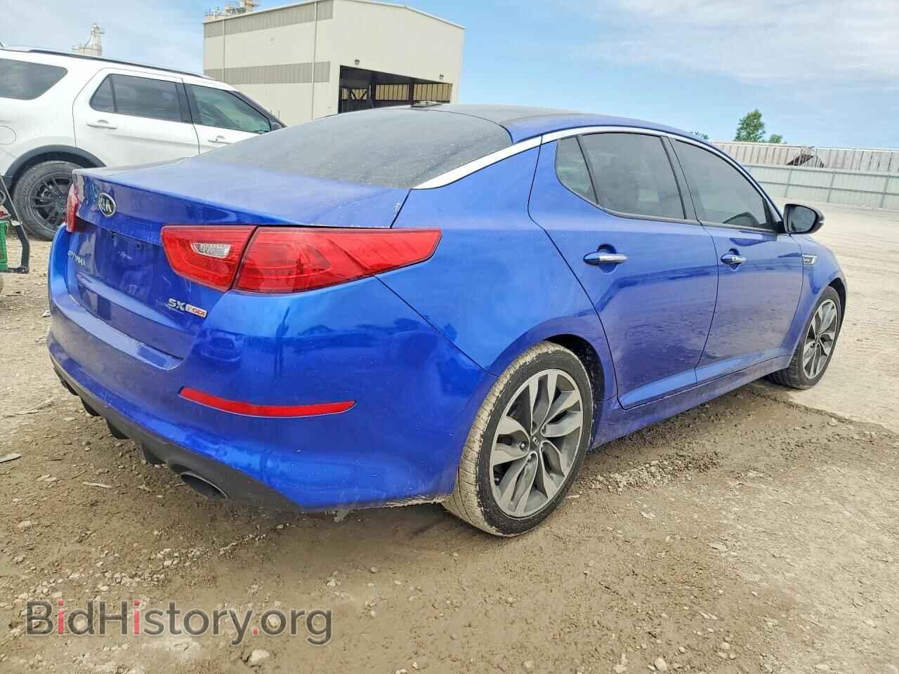 2015 KIA OPTIMA - VIN: 5XXGR4A66FG403745 - Фото 3
