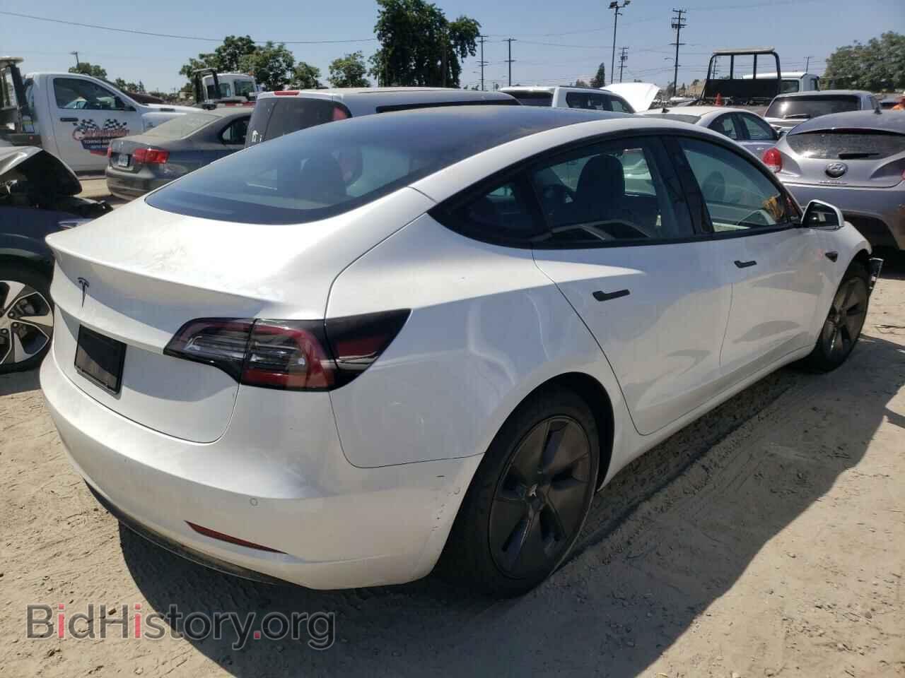 2021 TESLA MODEL 3 - VIN: 5YJ3E1EA0MF093437 - Фото 4