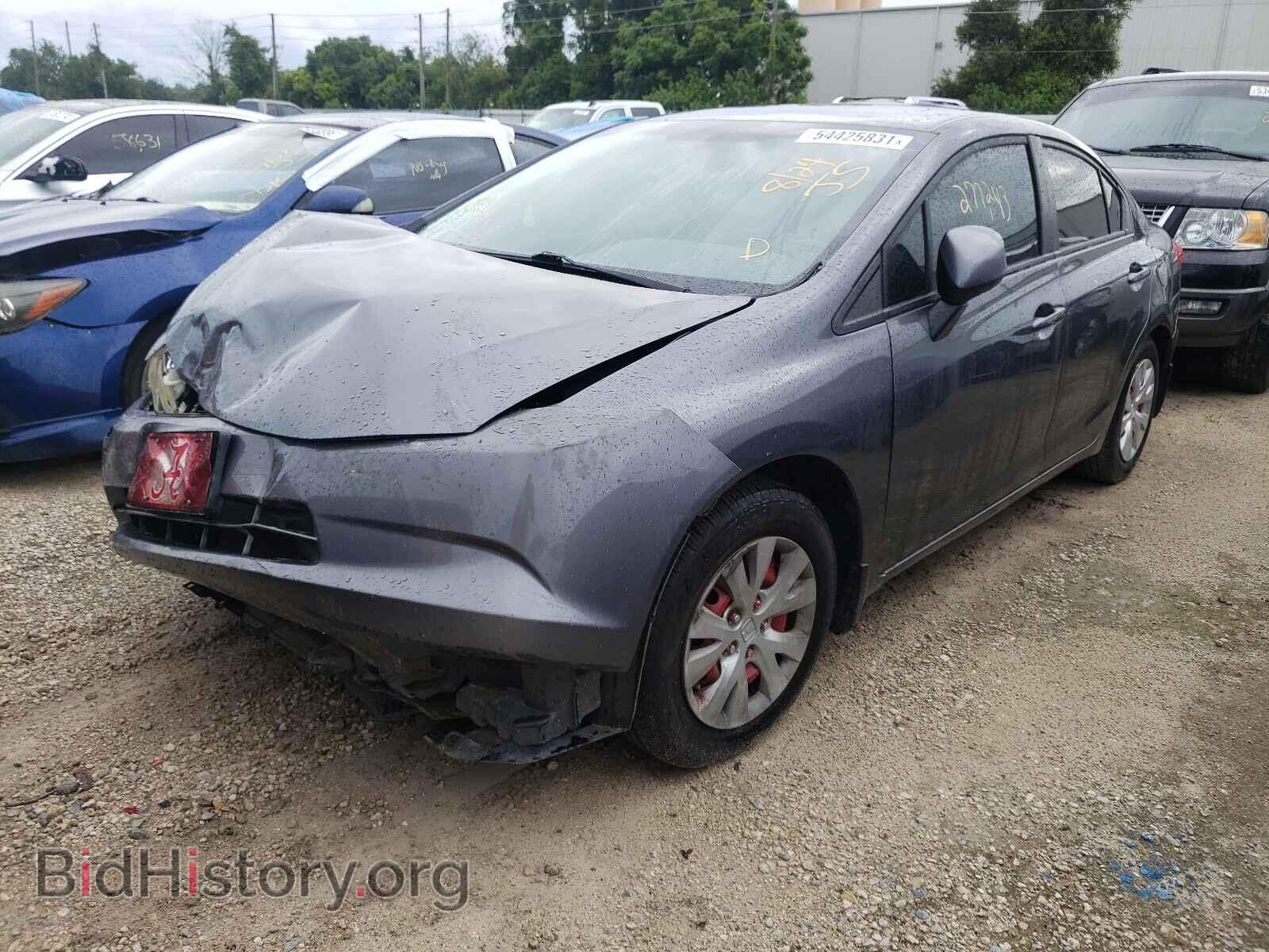 2012 HONDA CIVIC - VIN: 19XFB2F53CE033525 - Фото 2