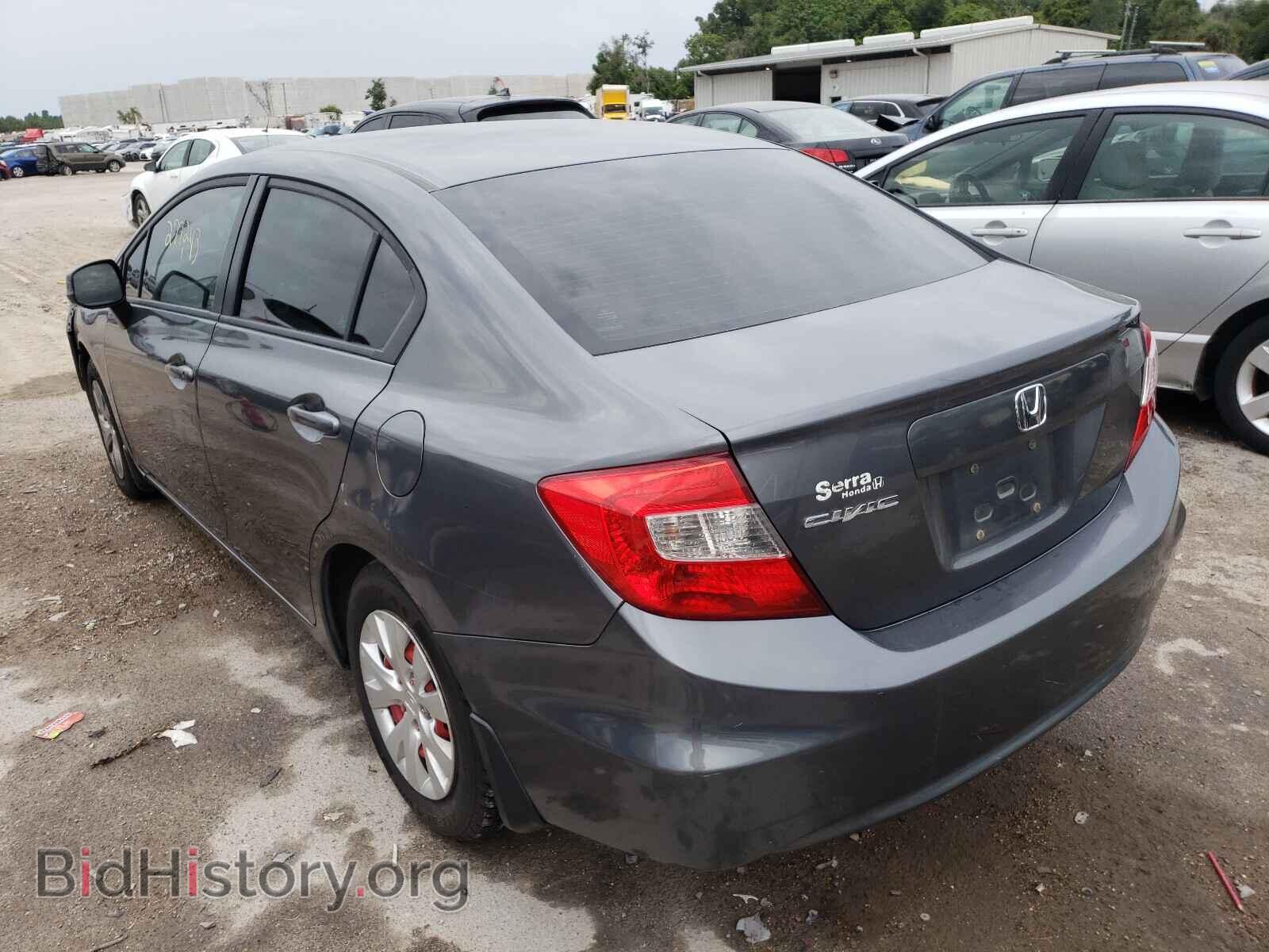 2012 HONDA CIVIC - VIN: 19XFB2F53CE033525 - Фото 3