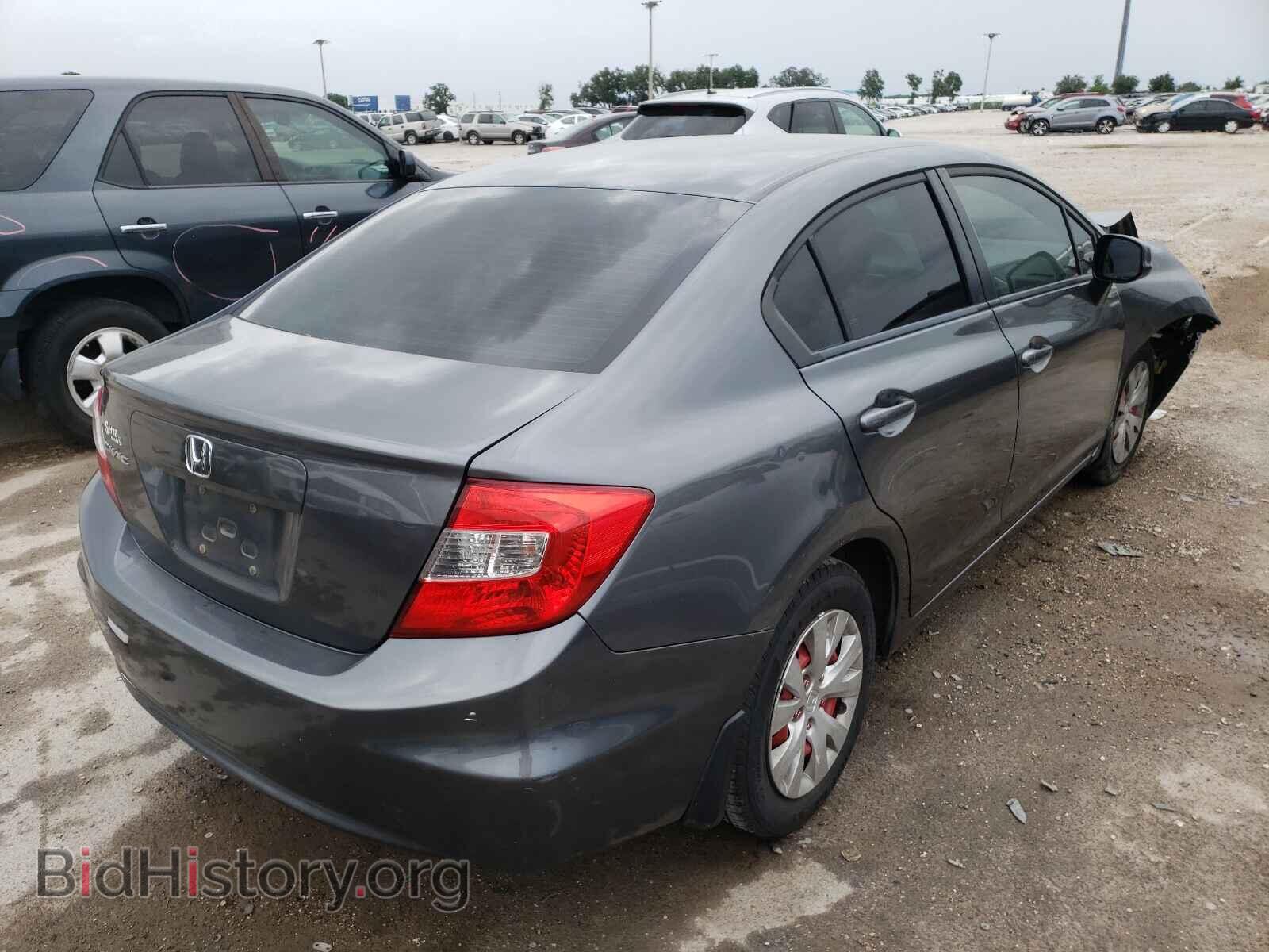 2012 HONDA CIVIC - VIN: 19XFB2F53CE033525 - Фото 4