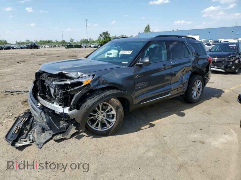 2023 Ford EXPLORER XLT (VIN 1FMSK8DH3PGC40674) — photo 1 of 12, Copart, damage: all over