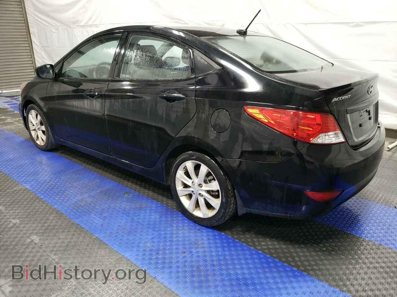 2012 HYUNDAI ACCENT - VIN: KMHCU4AE0CU129237 - Фото 2
