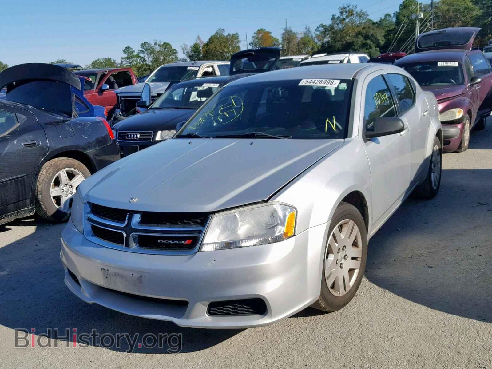 2012 DODGE AVENGER - VIN: 1C3CDZAB8CN294197 - Фото 2
