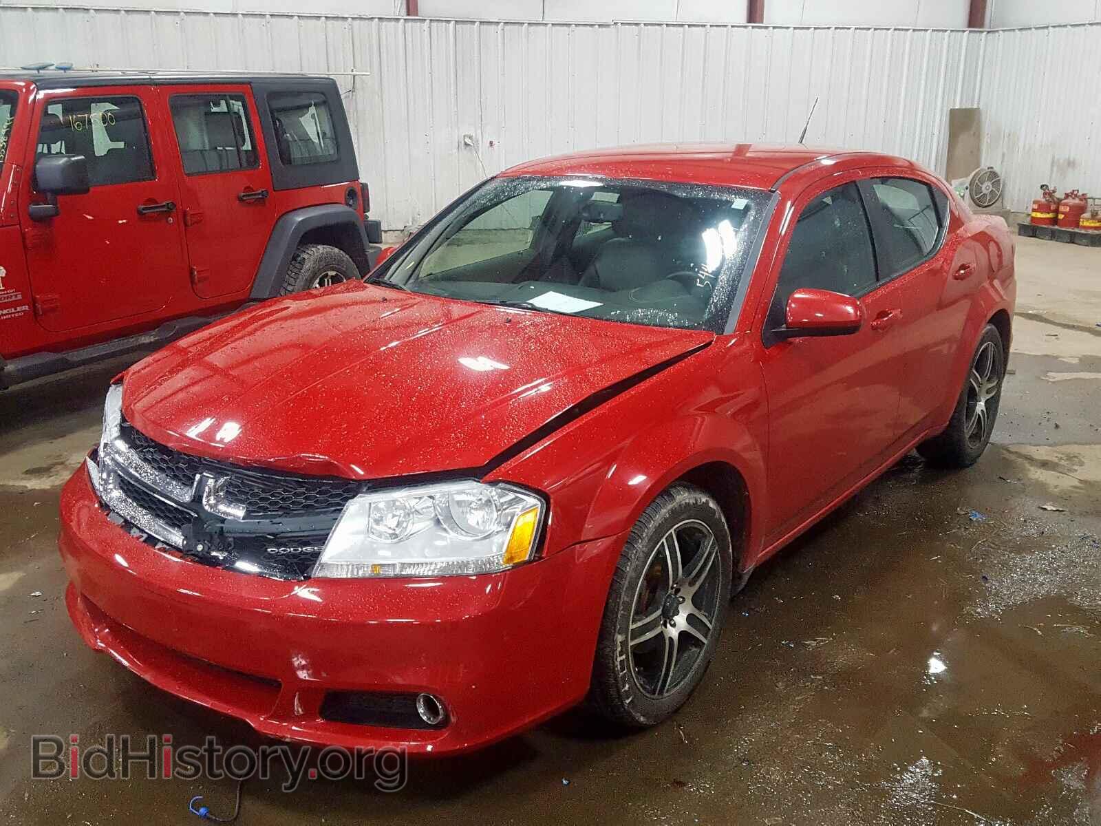 2011 DODGE AVENGER - VIN: 1B3BD2FB1BN508616 - Фото 2