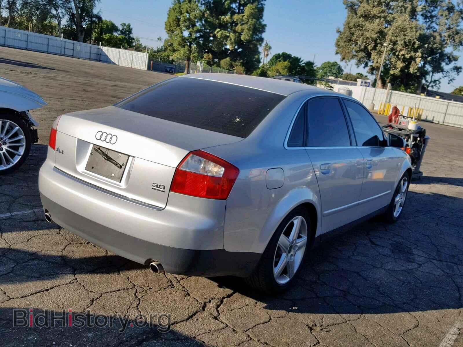 2002 AUDI A4 - VIN: WAULT68E32A314288 - Photo 4