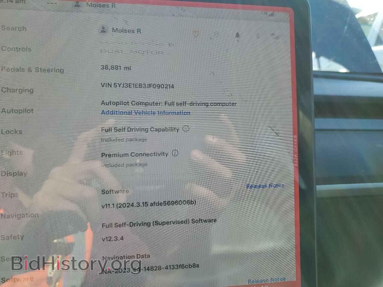 2018 TESLA MODEL 3 - VIN: 5YJ3E1EB3JF090214 - Фото 9