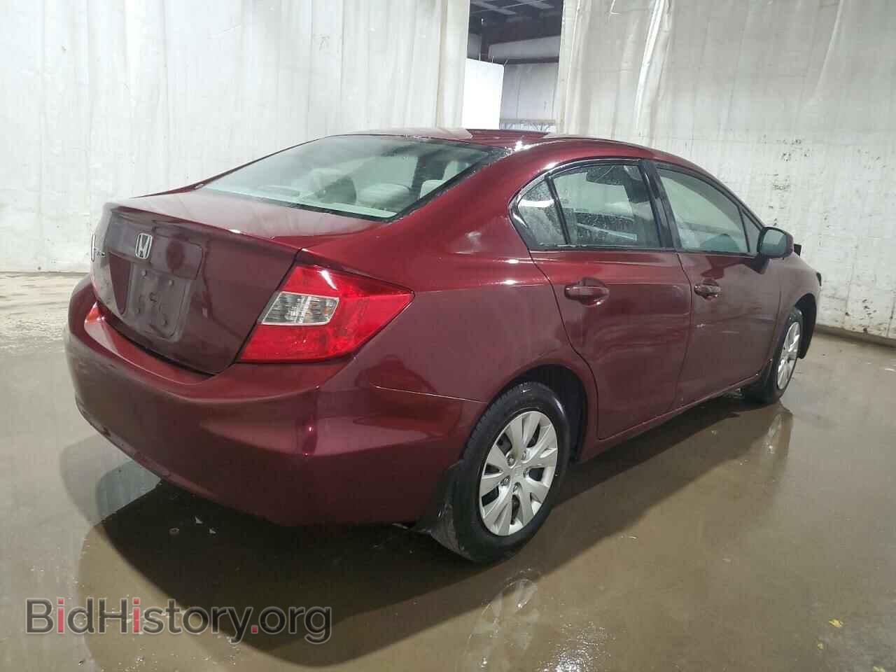 2012 HONDA CIVIC - VIN: 2HGFB2F54CH584696 - Фото 3