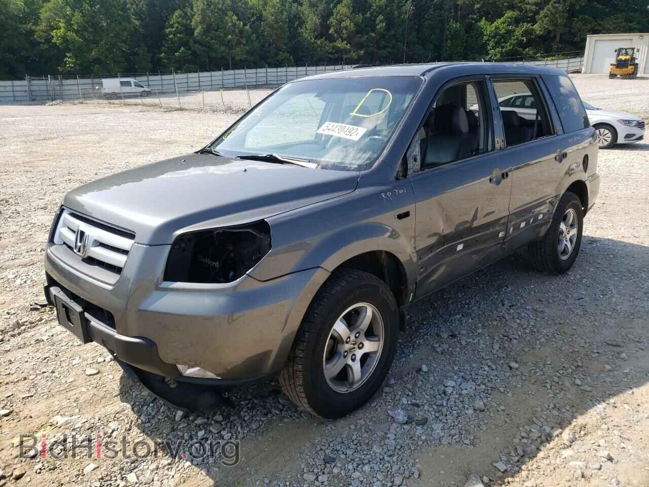 2007 HONDA PILOT - VIN: 2HKYF18567H500149 - Фото 2