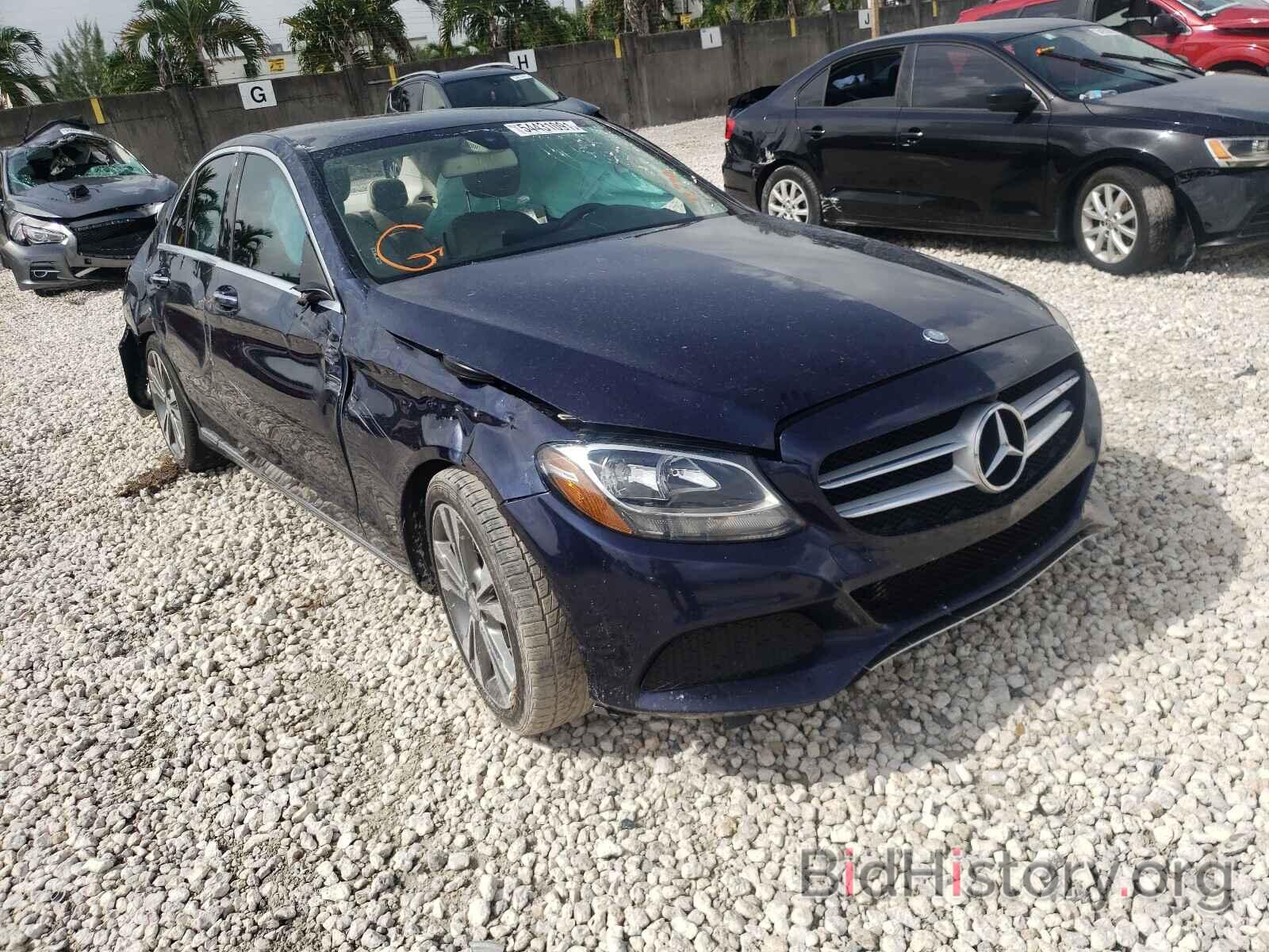 Photo 55SWF4JB3FU093184 - MERCEDES-BENZ C-CLASS 2015