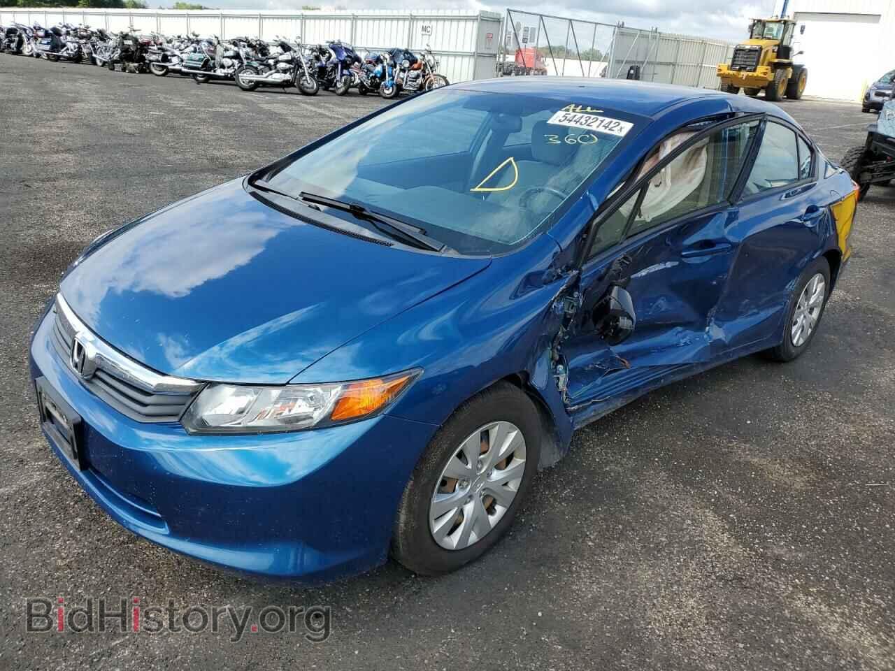 2012 HONDA CIVIC - VIN: 2HGFB2F55CH564425 - Photo 2