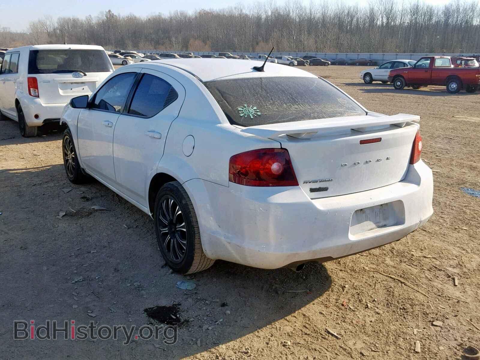 2013 DODGE AVENGER - VIN: 1C3CDZAG9DN771376 - Фото 3