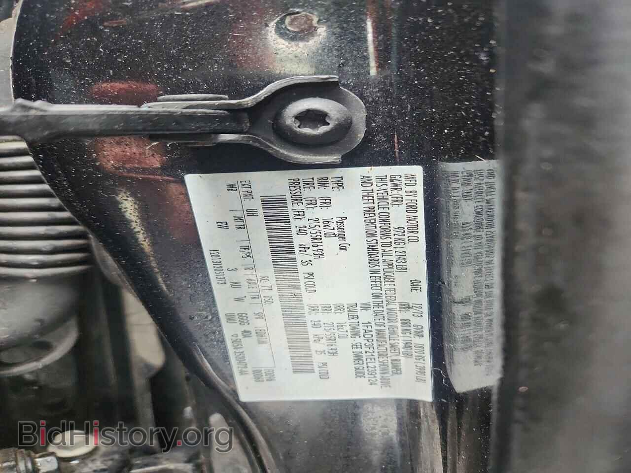 2014 FORD FOCUS - VIN: 1FADP3F21EL239124 - Фото 12