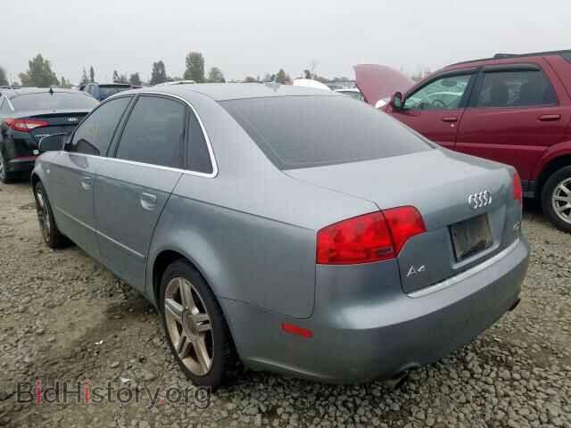 2007 AUDI A4 - VIN: WAUDF78E17A177814 - Фото 3