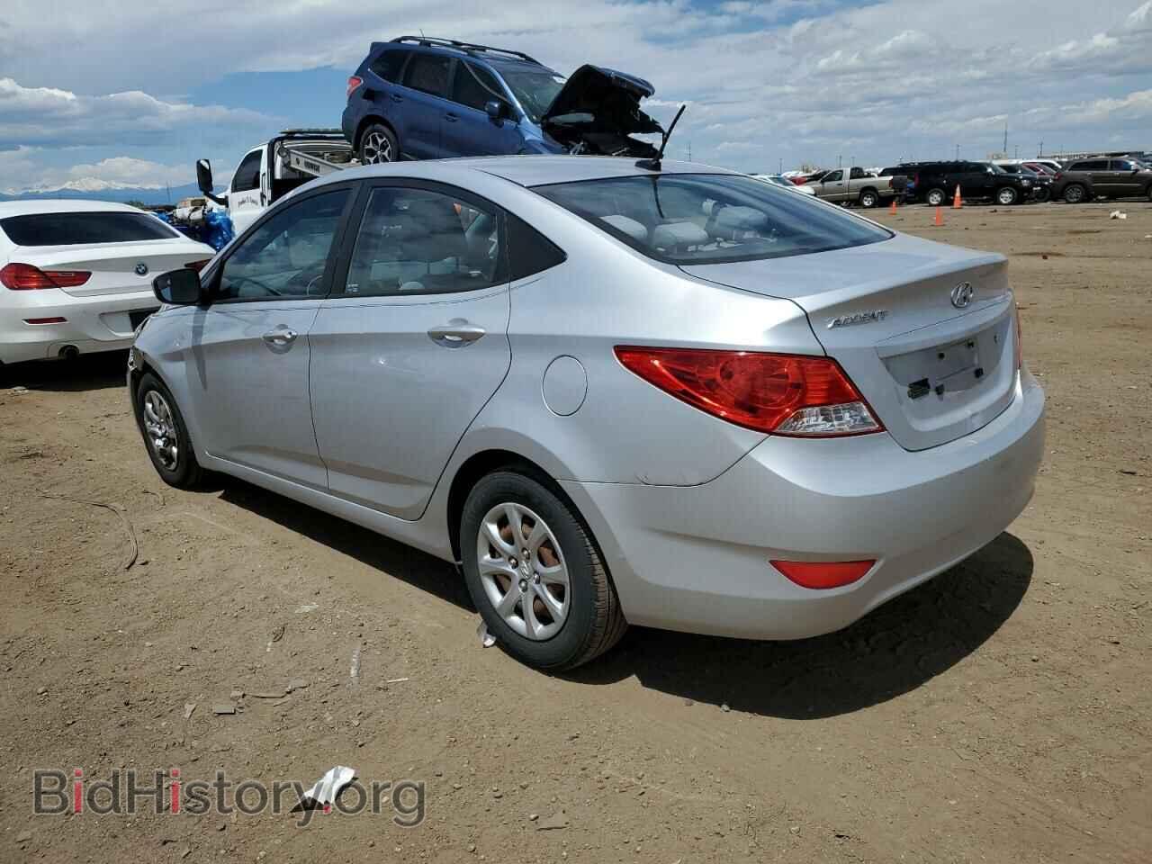 2014 HYUNDAI ACCENT - VIN: KMHCT4AEXEU711304 - Фото 2