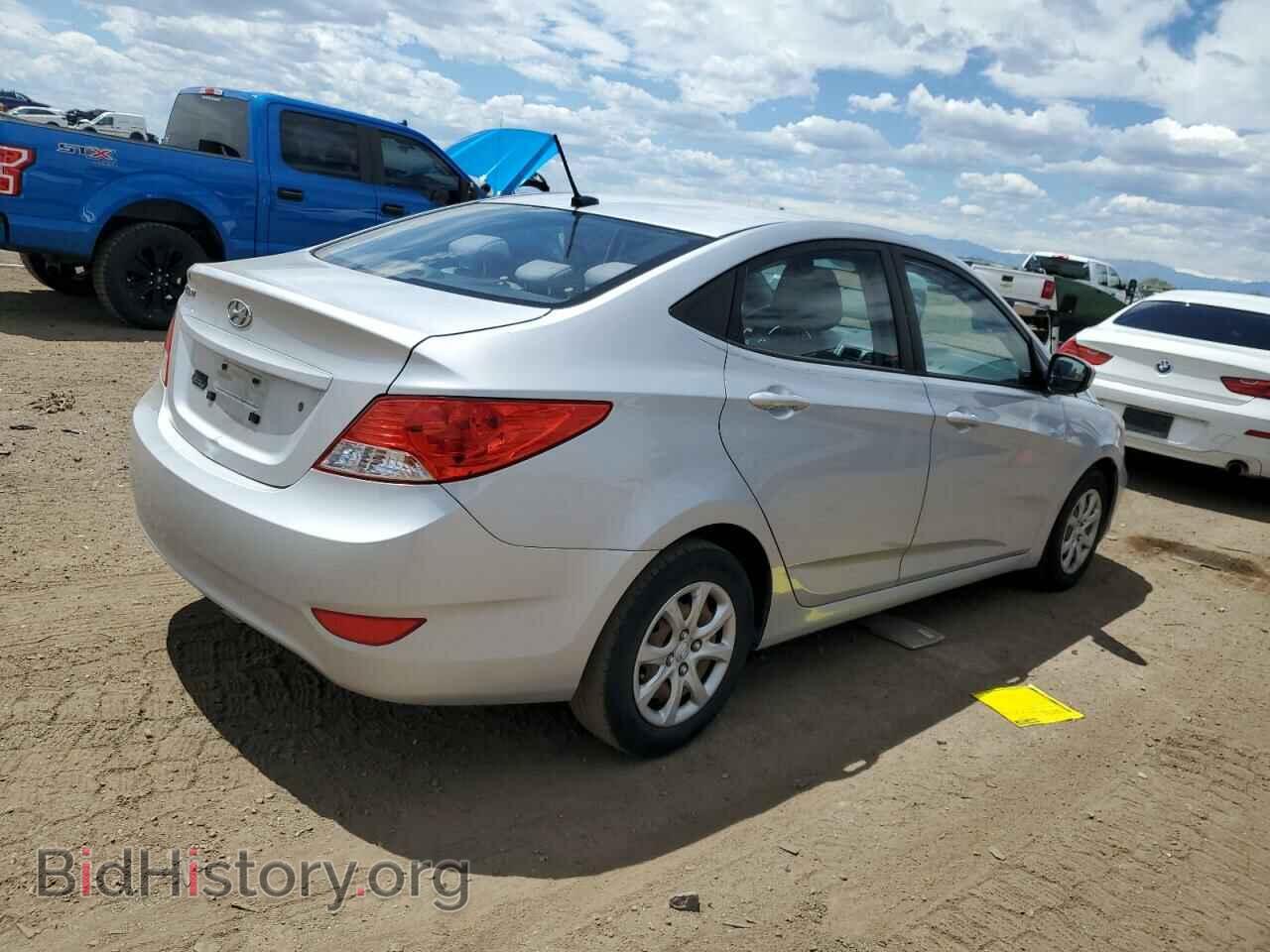 2014 HYUNDAI ACCENT - VIN: KMHCT4AEXEU711304 - Фото 3