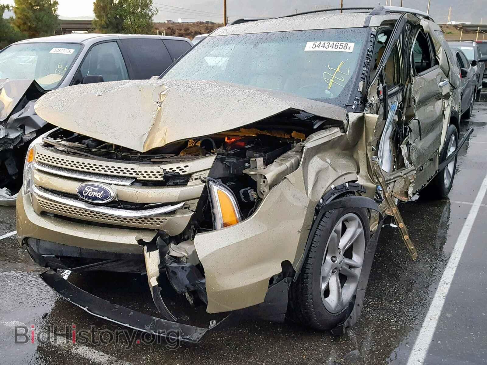 2013 FORD EXPLORER L - VIN: 1FM5K7F97DGB27738 - Фото 2