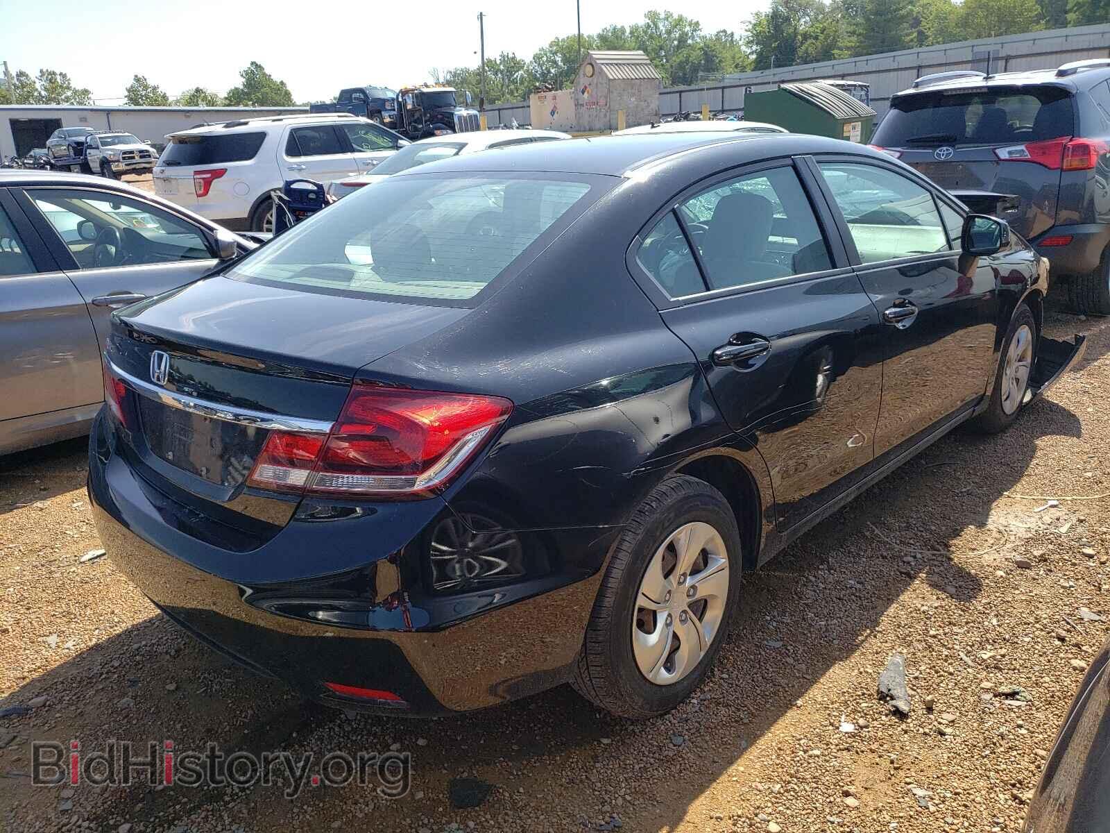 2013 HONDA CIVIC - VIN: 19XFB2F55DE017411 - Фото 4