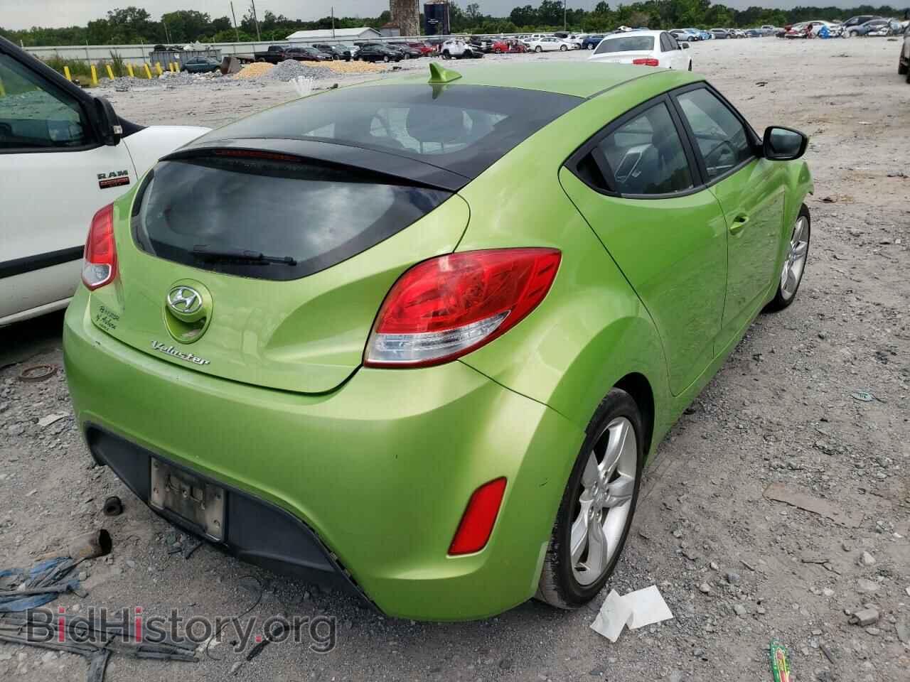 2012 HYUNDAI VELOSTER - VIN: KMHTC6AD3CU064342 - Фото 4