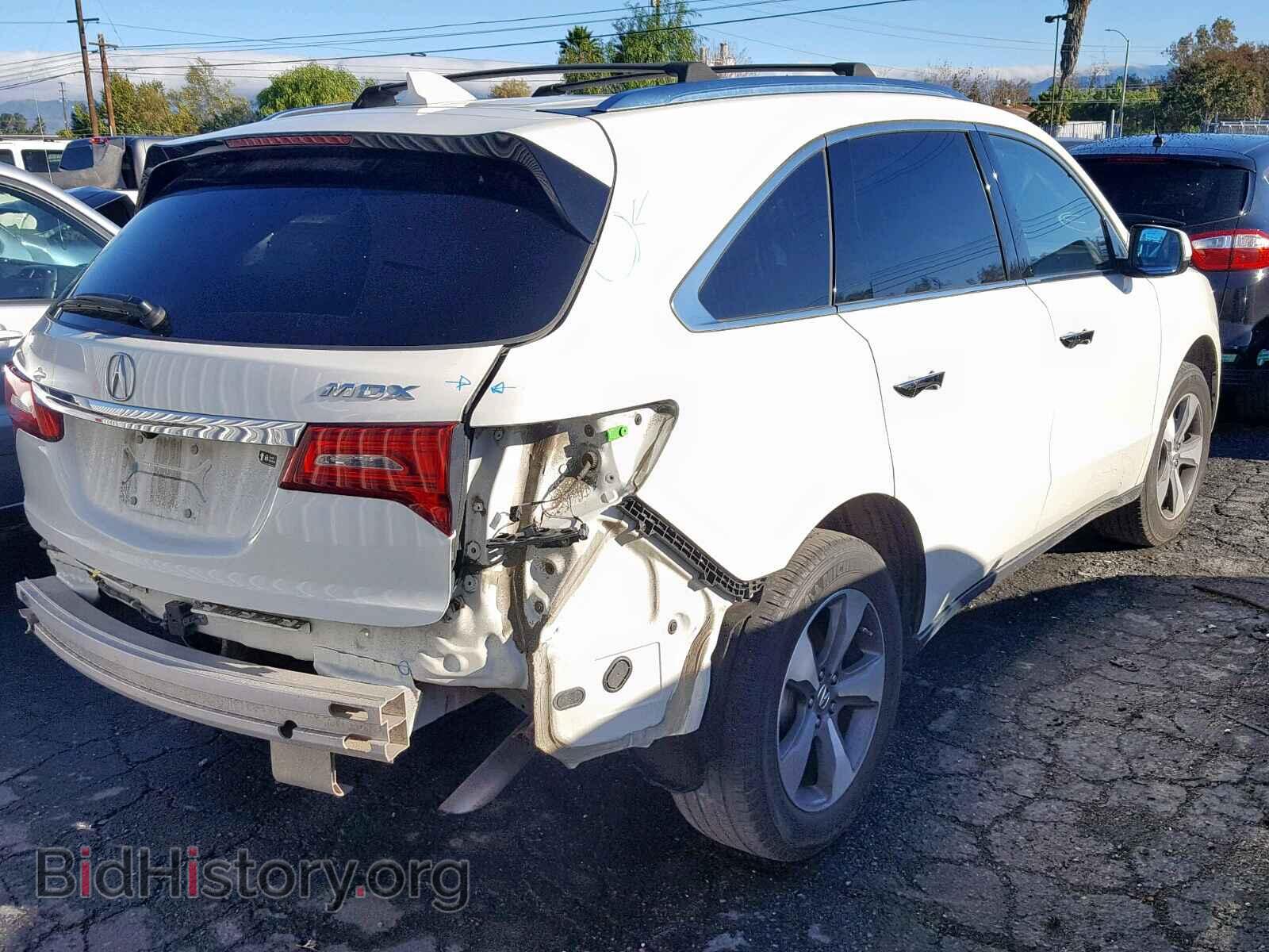 2016 ACURA MDX - VIN: 5FRYD3H20GB007717 - Фото 4