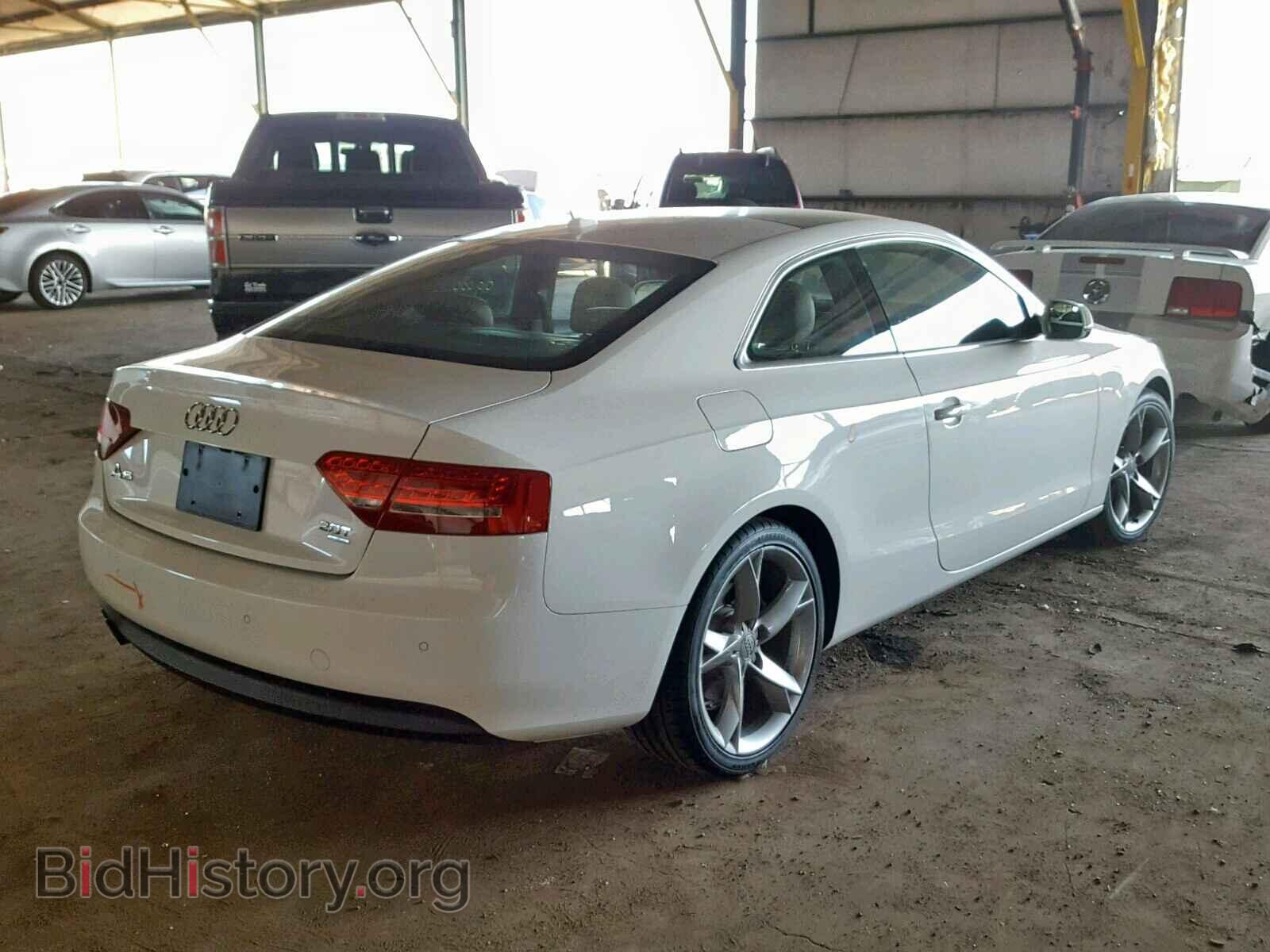 2012 AUDI A5 PREMIUM - VIN: WAULFAFR3CA032251 - Фото 4