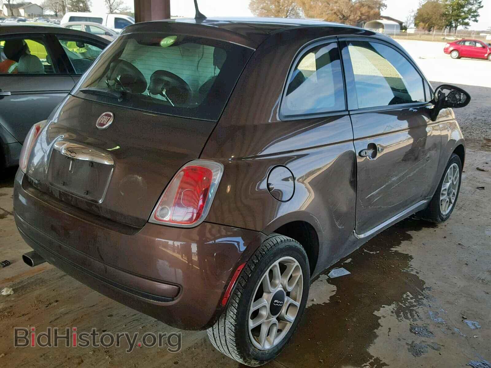 2015 FIAT 500 - VIN: 3C3CFFAR9FT549904 - Фото 4