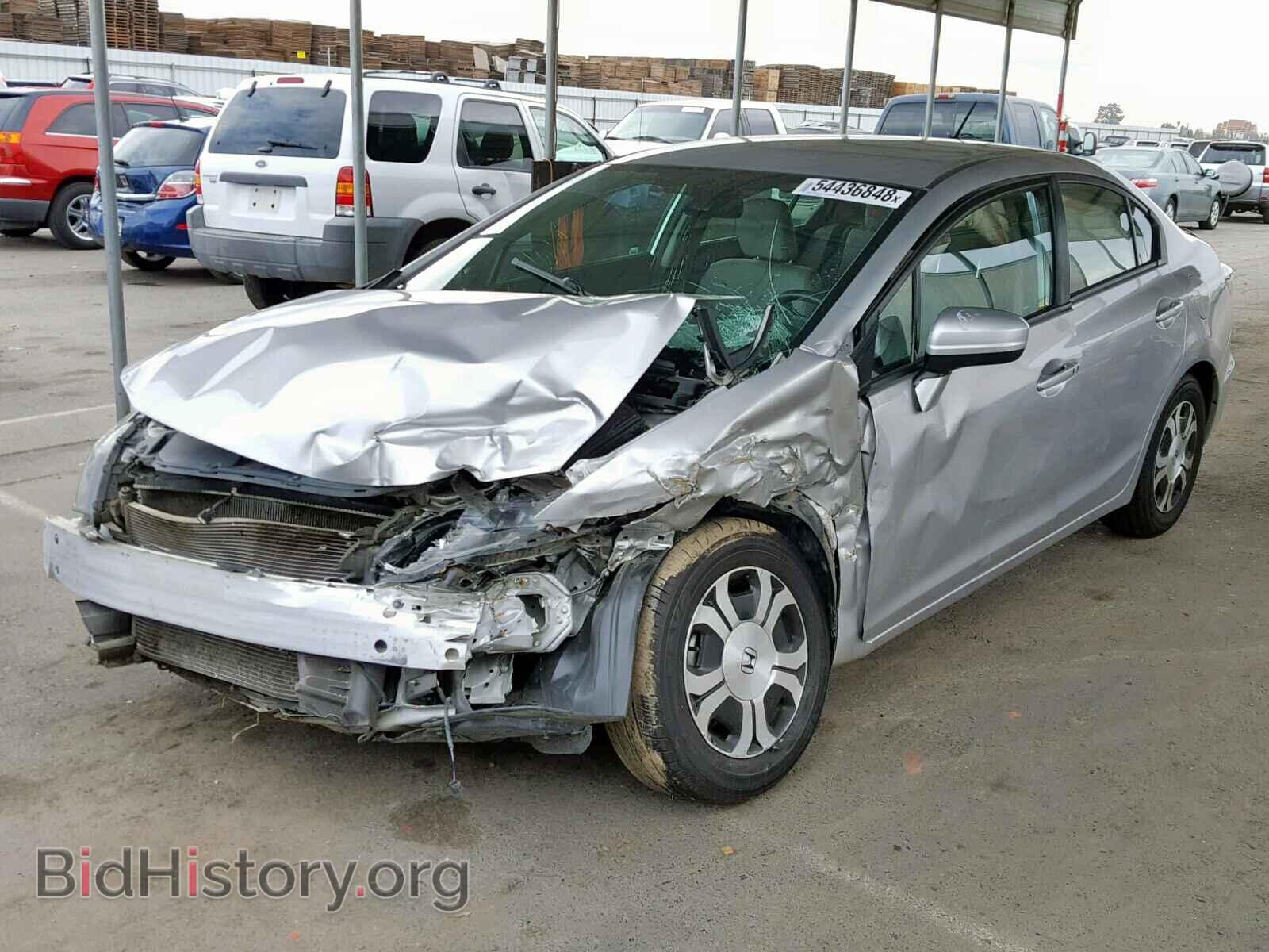2014 HONDA CIVIC - VIN: 19XFB4F33EE200351 - Фото 2