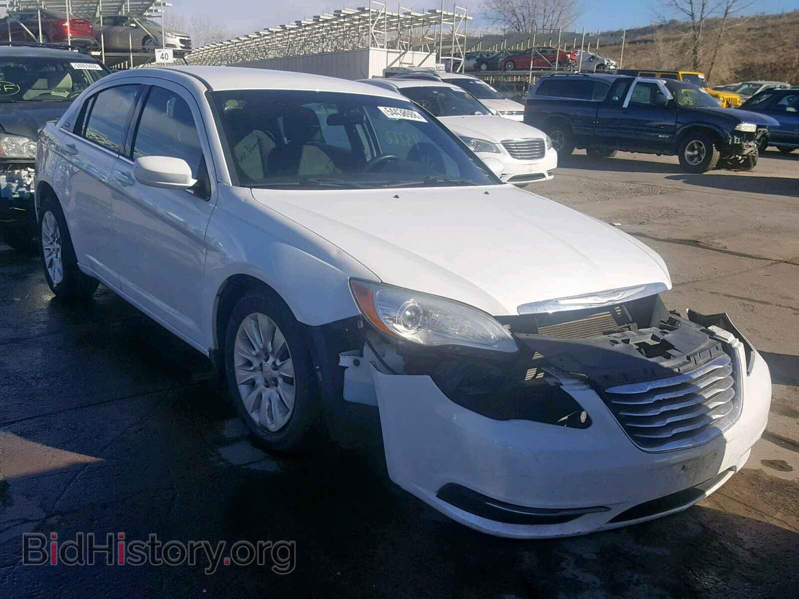 Фотография 1C3CCBAB2CN200275 - CHRYSLER 200 2012