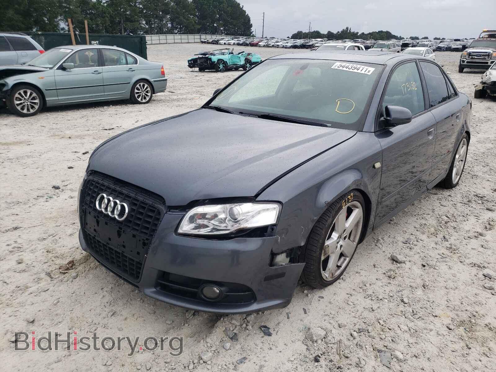 2008 AUDI A4 - VIN: WAUDF78E38A091602 - Фото 2