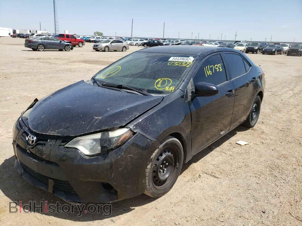 2014 TOYOTA COROLLA - VIN: 2T1BURHEXEC035322 - Photo 2