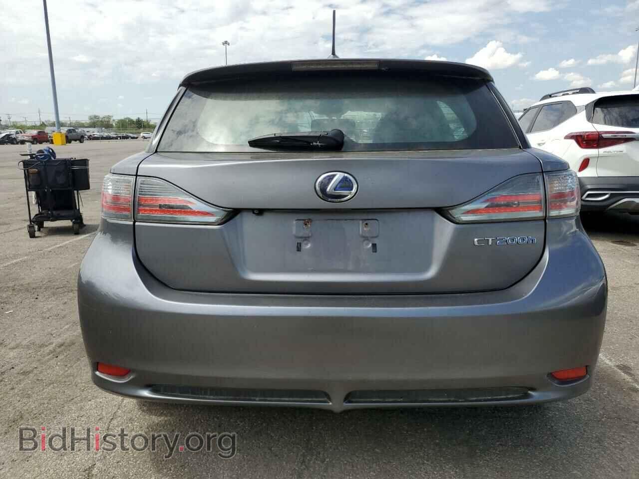 2012 LEXUS CT 200 - VIN: JTHKD5BH5C2059243 - Фото 6
