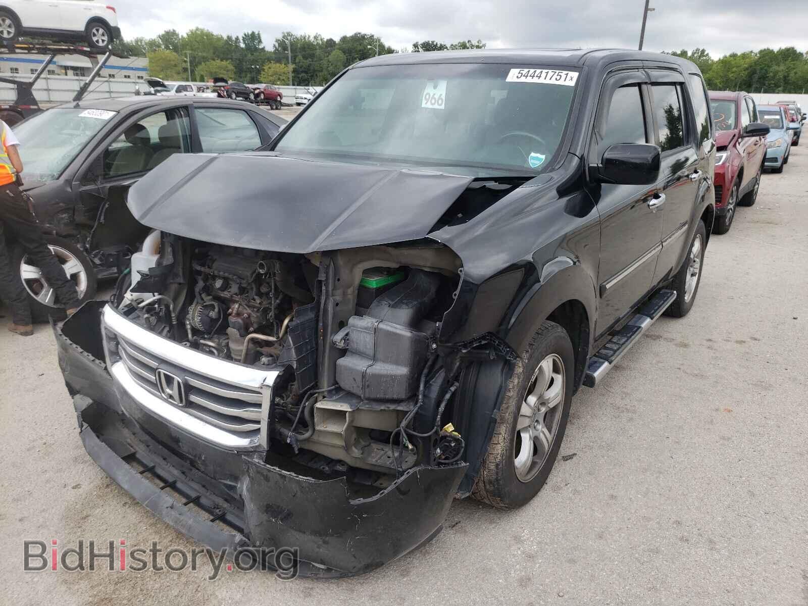 2012 HONDA PILOT - VIN: 5FNYF4H70CB031796 - Фото 2