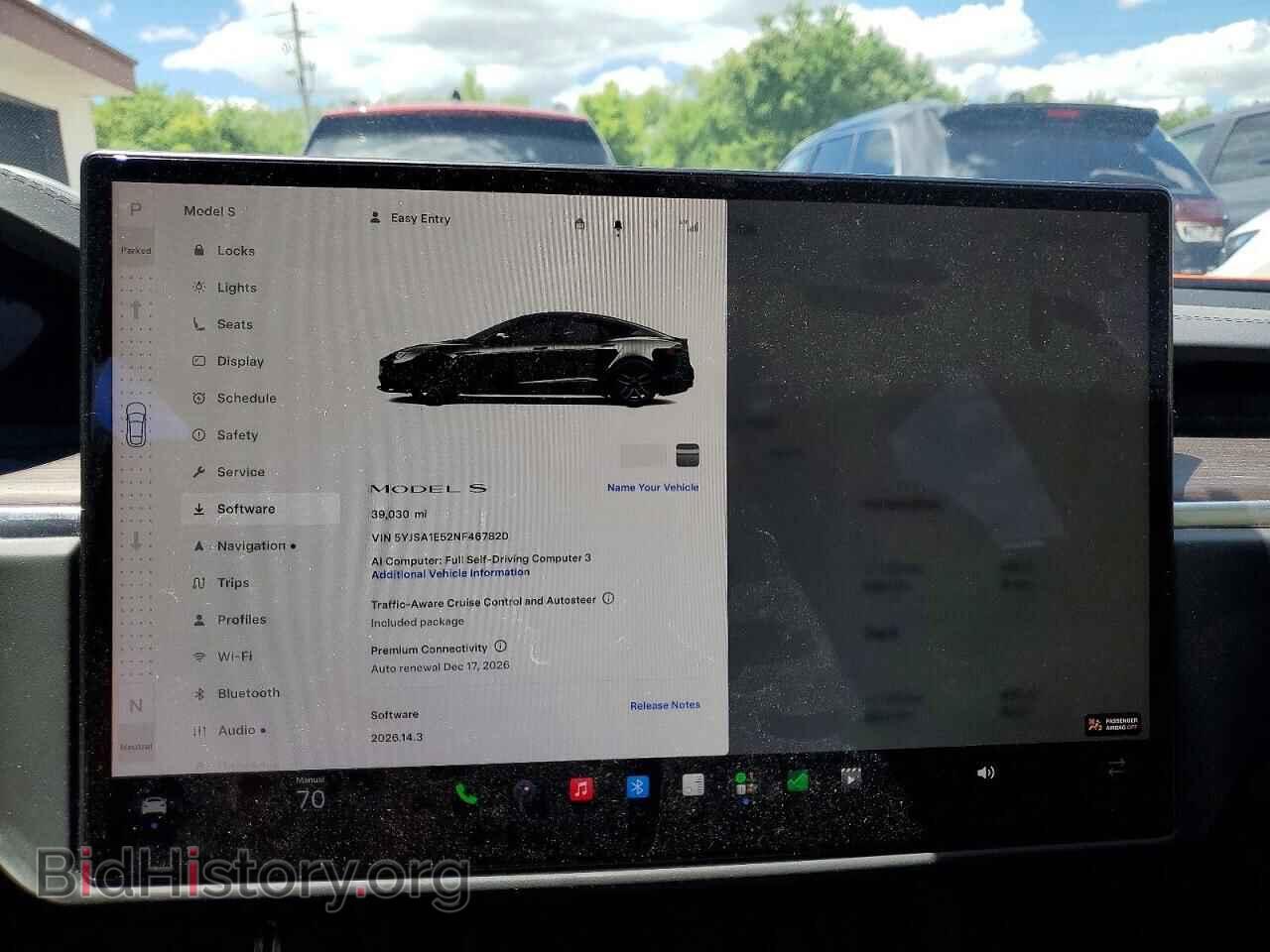 2022 TESLA MODEL S - VIN: 5YJSA1E52NF467820 - Photo 9