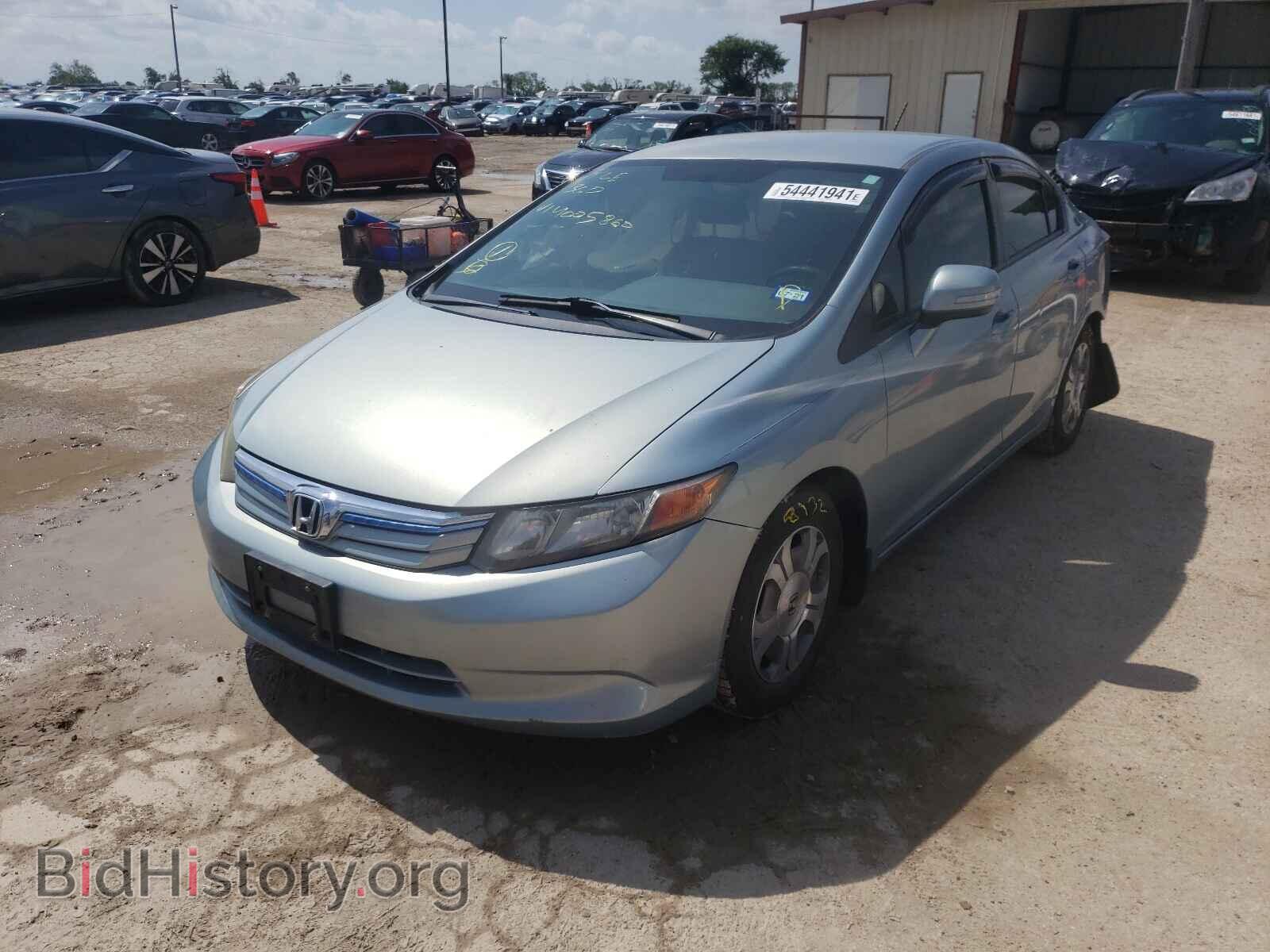 2012 HONDA CIVIC - VIN: JHMFB4F31CS005860 - Фото 2