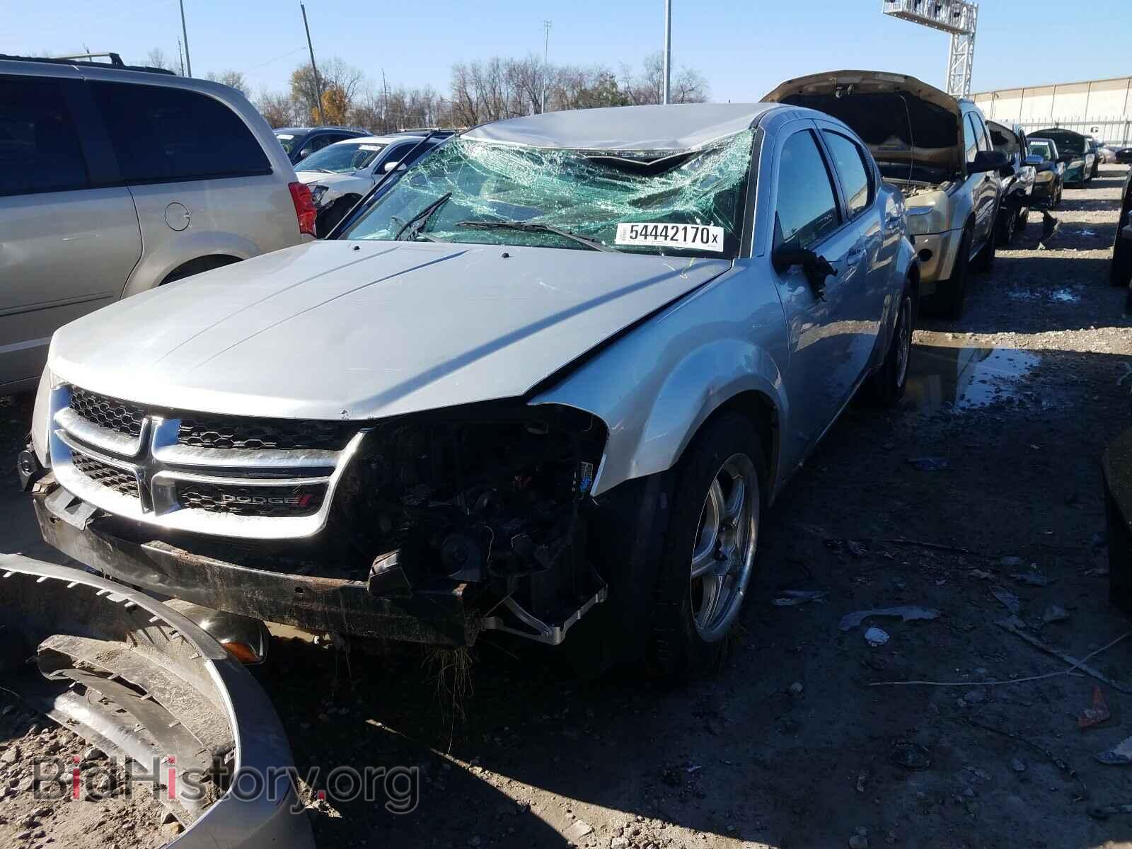 2012 DODGE AVENGER - VIN: 1C3CDZAB6CN224536 - Фото 2