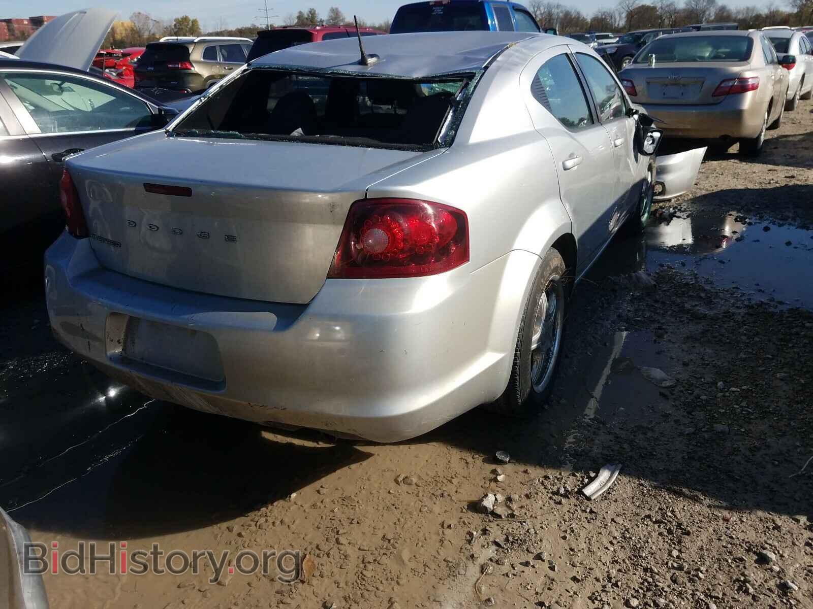 2012 DODGE AVENGER - VIN: 1C3CDZAB6CN224536 - Фото 4