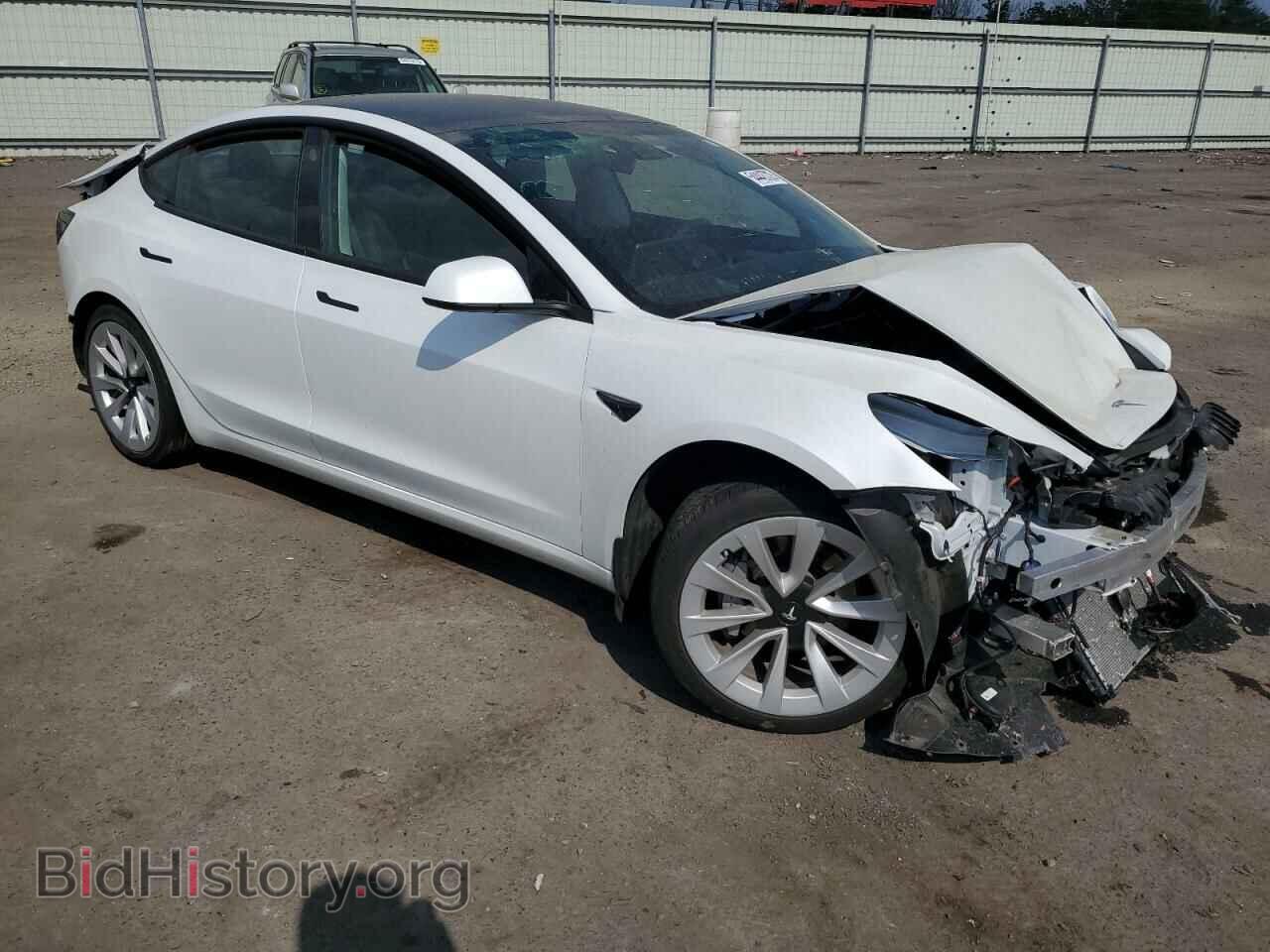 2022 TESLA MODEL 3 - VIN: 5YJ3E1EB3NF277166 - Фото 4
