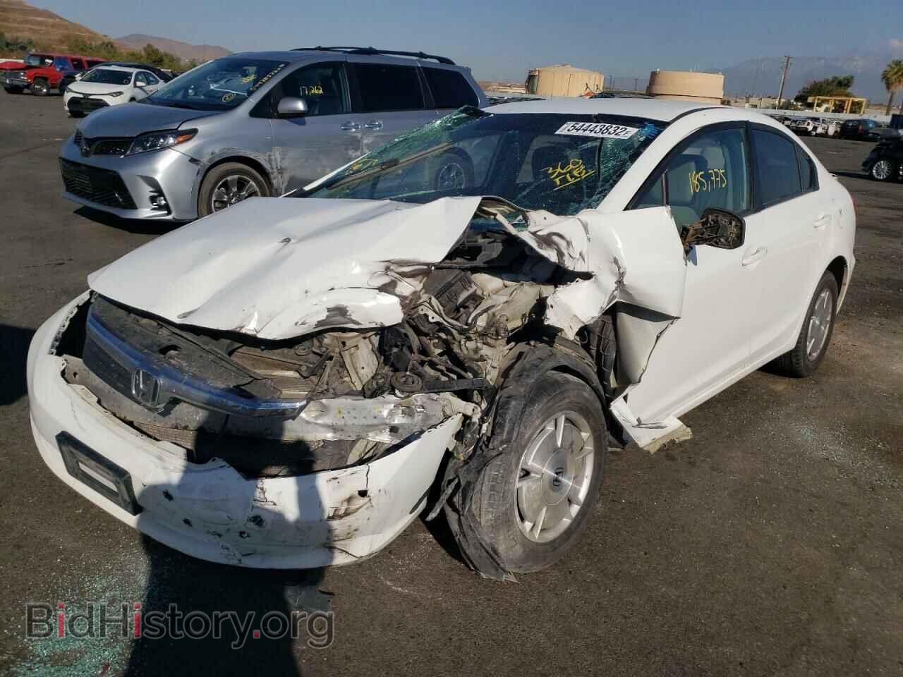 2012 HONDA CIVIC - VIN: 2HGFB2F69CH570012 - Фото 2