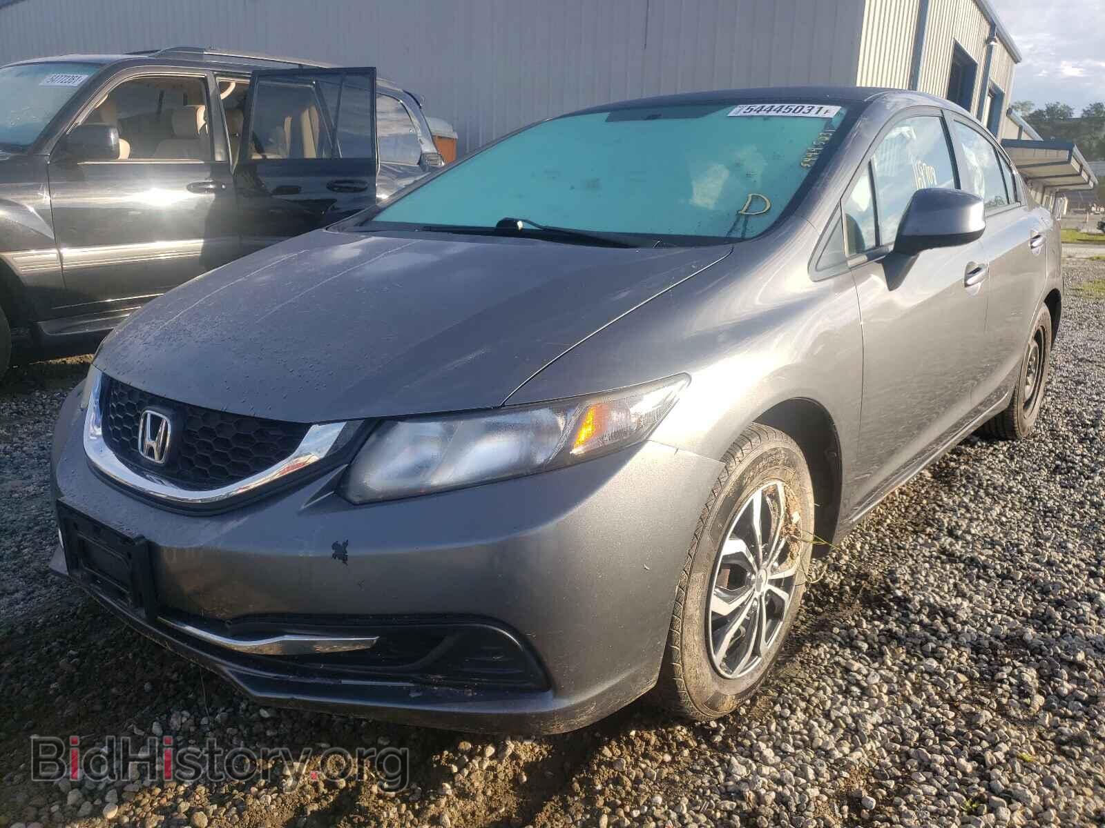 2013 HONDA CIVIC - VIN: 2HGFB2F56DH502582 - Фото 2