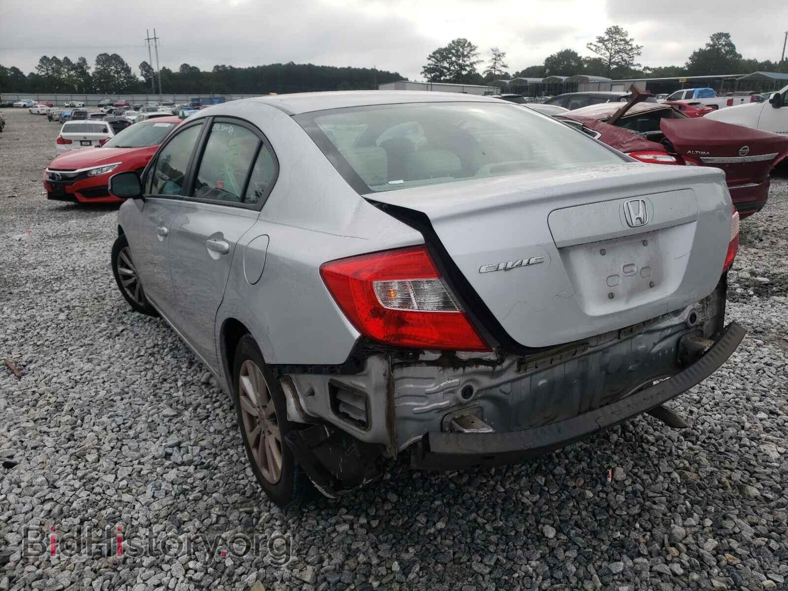 2012 HONDA CIVIC - VIN: 2HGFB2F99CH523833 - Фото 3