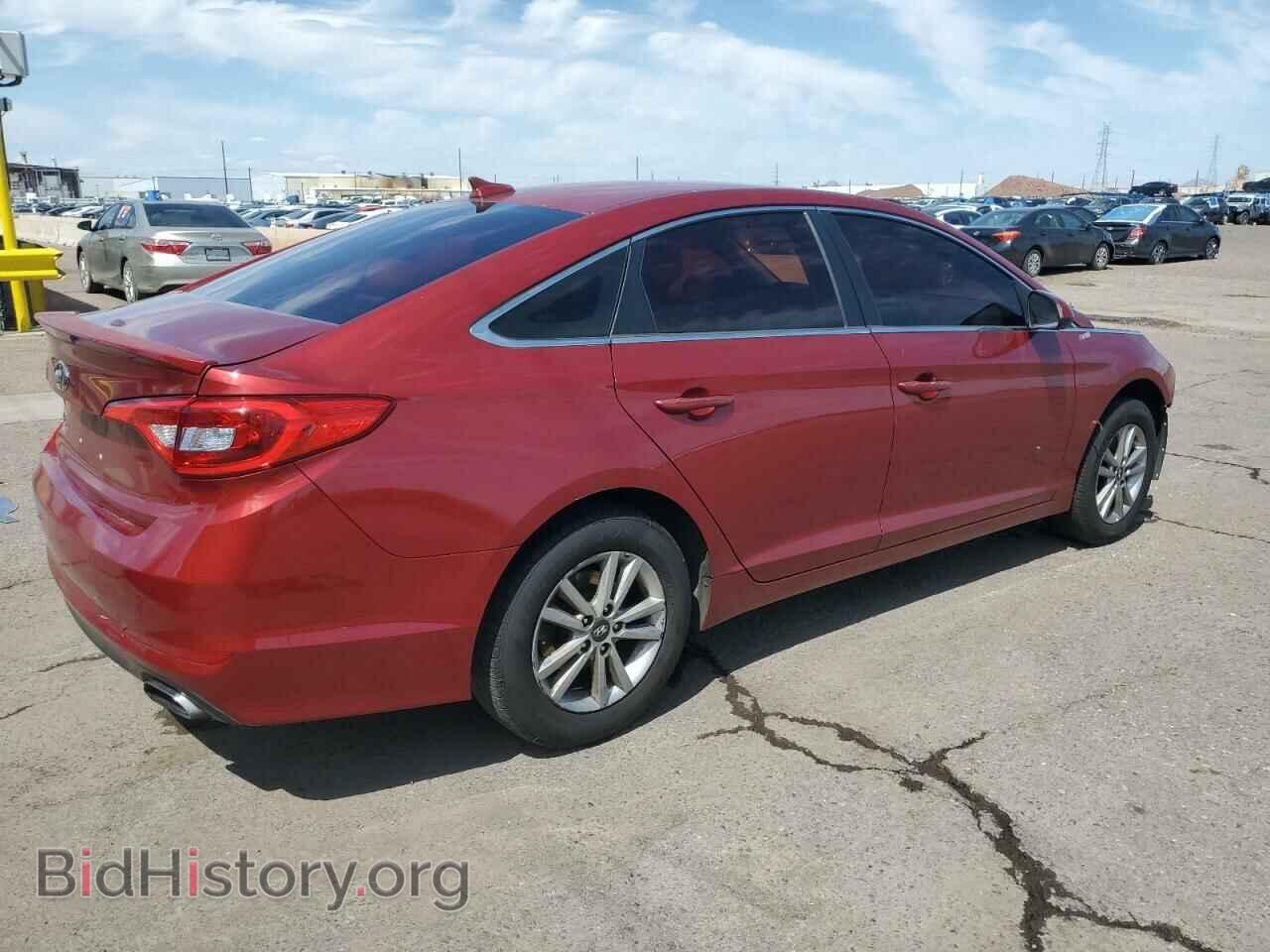 2016 HYUNDAI SONATA - VIN: 5NPE24AF7GH376573 - Фото 3